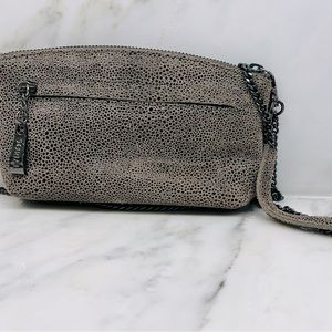 SORIAL SNAKESKIN, PETITE SHOULDER BAG